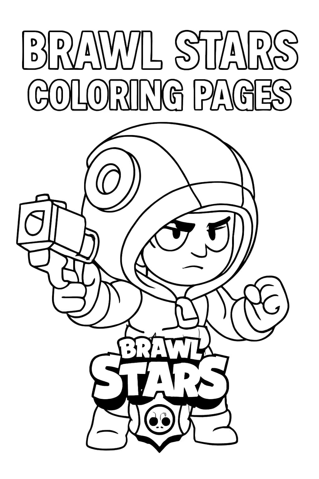 Brawl Stars Coloring Pages | Free Printable Sheets for All Ages - Coloring Pages