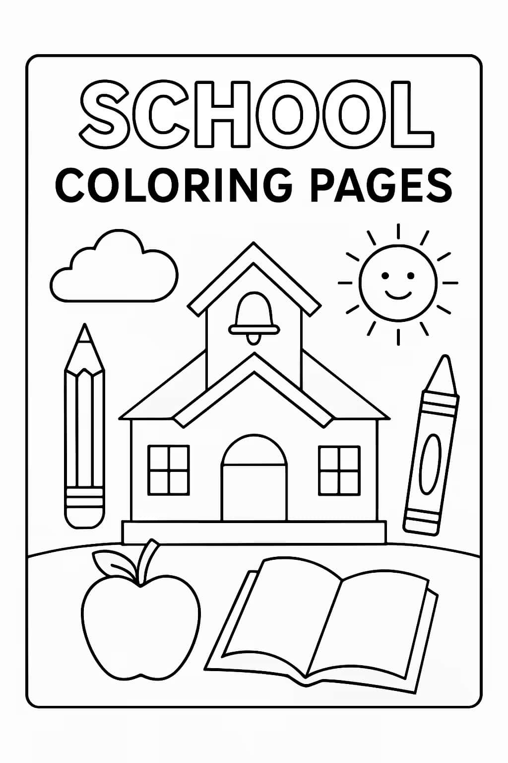 School Coloring Pages | Free Printable Educational Sheets - Coloring Pages