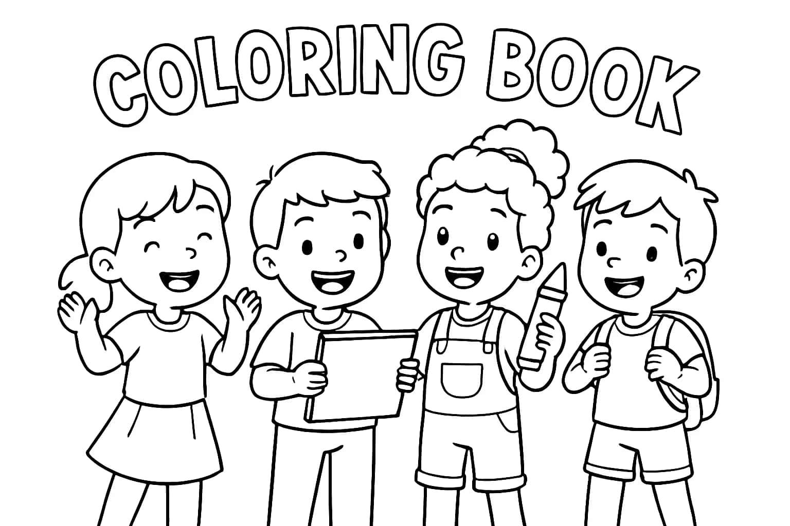 Coloring pages for kids - age-group