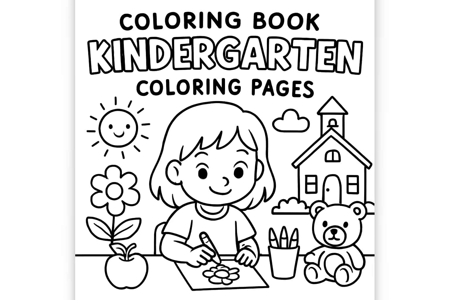 Kindergarten Coloring Pages | Free Printable Sheets for Kids - Coloring Pages