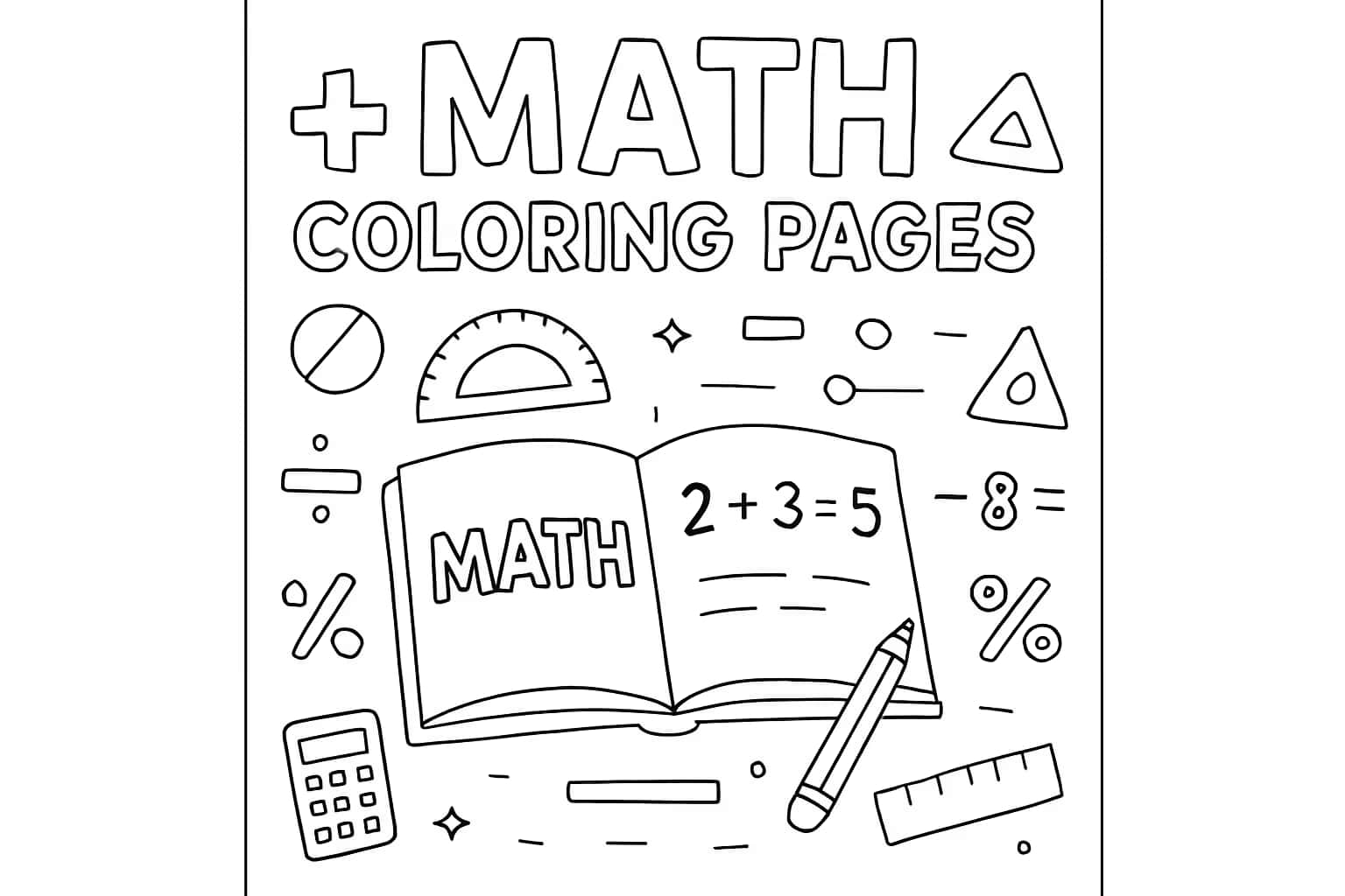 Math Coloring Pages | Free Printable Educational Sheets for All Ages - Coloring Pages