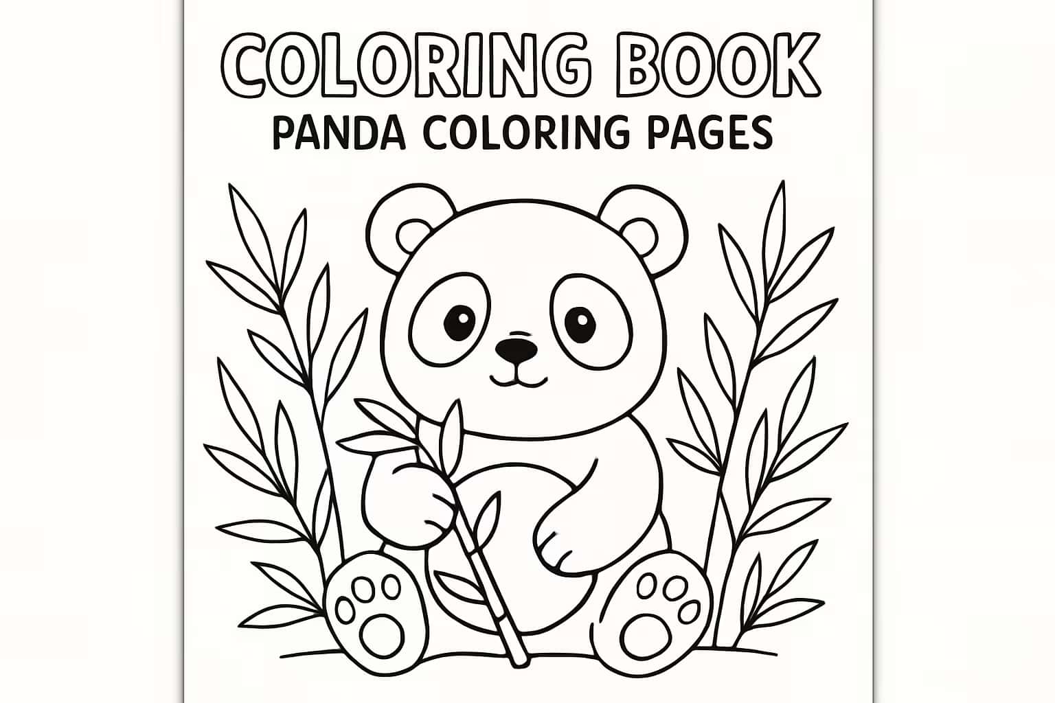 Panda Coloring Pages | Free Printable Sheets for All Ages - Coloring Pages